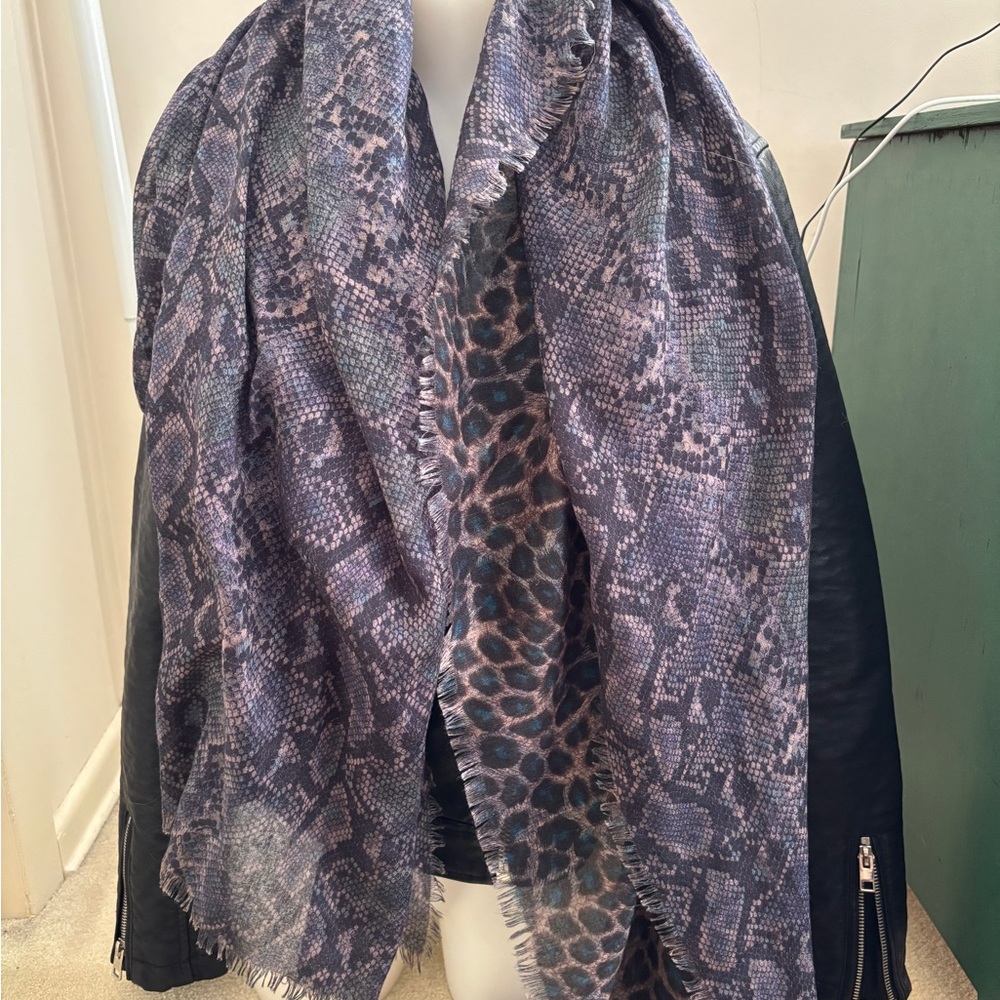 Animal Print Scarf